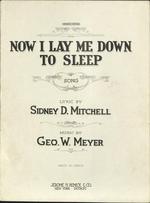 [1920] Now I Lay Me Down To Sleep